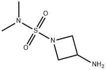 3-amino-N,N-dimethyl-1-Azetidinesulfonamide Structure