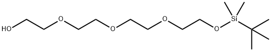 2-[2-[2-[2-[(tert-부틸디메틸실라닐)옥시]에톡시]에톡시]에톡시]에탄올 구조식 이미지