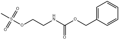 2-(benzyloxycarbonyl)ethyl methanesulfonate 구조식 이미지