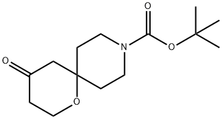 tert-butyl 4-oxo-1-oxa-9-azaspiro[5.5]undecane-9-carboxylate 구조식 이미지