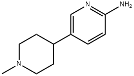 5-(1-methylpiperidin-4-yl)pyridin-2-amine 구조식 이미지