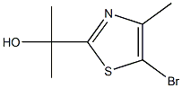 2-(5-bromo-4-methylthiazol-2-yl)propan-2-ol Structure