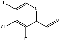 4-Chloro-3,5-difluoropicolinaldehyde 구조식 이미지