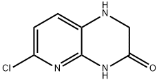 6-chloro-1,2-dihydropyrido[2,3-b]pyrazin-3(4H)-one 구조식 이미지