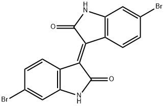 (E)-6-bromo-3-(6-bromo-2-oxoindolin-3-ylidene)indolin-2-one Structure