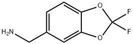 (2,2-difluorobenzo[d][1,3]dioxol-5-yl)methanamine 구조식 이미지