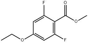 Methyl 2,6-difluoro-4-ethoxybenxoate Structure