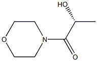 (2R)-1-morpholin-4-yl-1-oxopropane-2-ol Structure