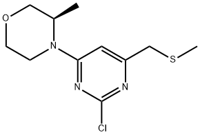 1352227-15-6 (R)-4-(2-chloro-6-(methylthiomethyl)pyrimidin-4-yl)-3-methylmorpholine