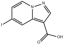 5-Iodopyrazolo[1,5-a]pyridine-3-carboxylic acid Structure