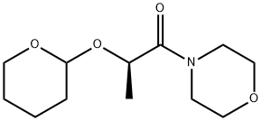 4-[(2R)-2-(3,4,5,6-tetrahydro-2H-pyran-2-yloxy)-propionyl]morpholine 구조식 이미지