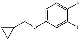 1-bromo-4-cyclopropylmethoxy-2-fluorobenzene Structure