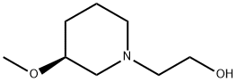 (S)-2-(3-methoxypiperidin-1-yl)ethanol Structure