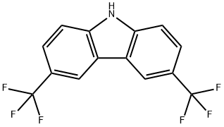 3,6-Bis(trifluoromethyl)-9H-carbazole Structure
