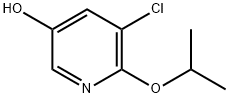 5-chloro-6-isopropoxypyridin-3-ol 구조식 이미지