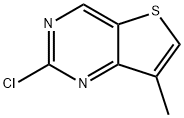 2-chloro-7-methylthieno[3,2-d]pyrimidine 구조식 이미지