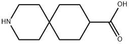 3-Azaspiro[5.5]undecane-9-carboxylic acid Structure