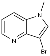 3-bromo-1-methyl-1H-Pyrrolo[3,2-b]pyridine Structure