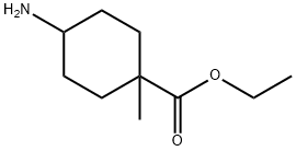 ethyl 4-amino-1-methylcyclohexanecarboxylate Structure