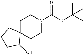 1-Hydroxy-8-Aza-Spiro[4.5]Decane-8-Carboxylic Acid Tert-Butyl Ester 구조식 이미지