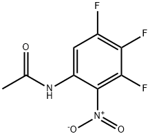 N-(3,4,5-Trifluoro-2-Nitrophenyl)Acetamide 구조식 이미지