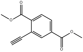 Dimethyl 2-ethynylterephthalate 구조식 이미지