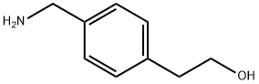 4-(aminomethyl)Benzeneethanol 구조식 이미지