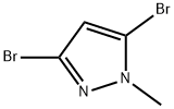 1H-Pyrazole, 3,5-dibromo-1-methyl- Structure