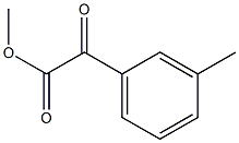 Methyl 2-oxo-2-(m-tolyl)acetate 구조식 이미지