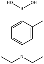 (4-(Diethylamino)-2-methylphenyl)boronic acid Structure