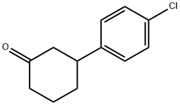 3-(4-chlorophenyl)cyclohexanone 구조식 이미지