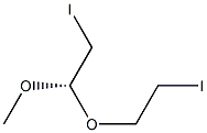 Ethane, 2-iodo-1-(2-iodoethoxy)-1-methoxy-, (S)-
 구조식 이미지