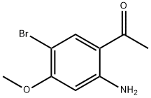 1-(2-Amino-5-bromo-4-methoxy-phenyl)-ethanone Structure