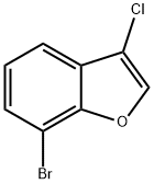 7-bromo-3-chlorobenzofuran Structure