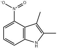 2,3-DIMETHYL-4-NITROINDOLE Structure