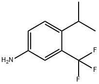 4-isopropyl-3-(trifluoromethyl)aniline 구조식 이미지