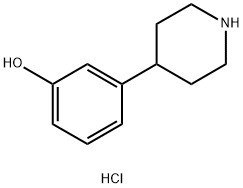 3-(piperidin-4-yl)phenol hydrochloride 구조식 이미지