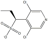 (S)-1-(3,5-dichloropyridin-4-yl)ethylmethanesulfonate Structure