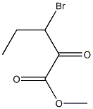 Methyl 3-bromo-2-oxopentanoate 구조식 이미지