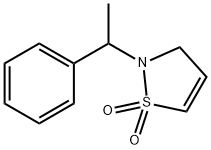 2-(1-Phenyl-Ethyl)-2,3-Dihydro-Isothiazole 1,1-Dioxide 구조식 이미지
