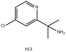 1-(4-Chloro-pyridin-2-yl)-1-methyl-ethylamine dihydrochloride 구조식 이미지