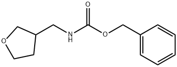 benzyl N-[(oxolan-3-yl)methyl]carbamate Structure