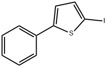 2-요오드-5-phenylthiophene 구조식 이미지