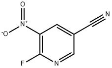 6-Fluoro-5-nitronicotinonitrile Structure