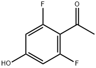 1-(2,6-Difluoro-4-hydroxyphenyl)ethanone 구조식 이미지