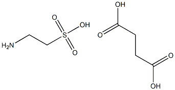 Taurinamide Succinate 구조식 이미지