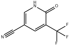 6-Hydroxy-5-trifluoromethyl-nicotinonitrile Structure