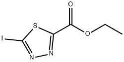 Ethyl 5-iodo-1,3,4-thiadiazole-2-carboxylate 구조식 이미지