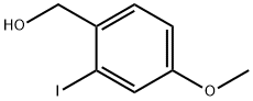 (2-Iodo-4-methoxy-phenyl)-methanol 구조식 이미지