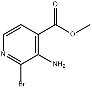 methyl 3-amino-2-bromoisonicotinate Structure
